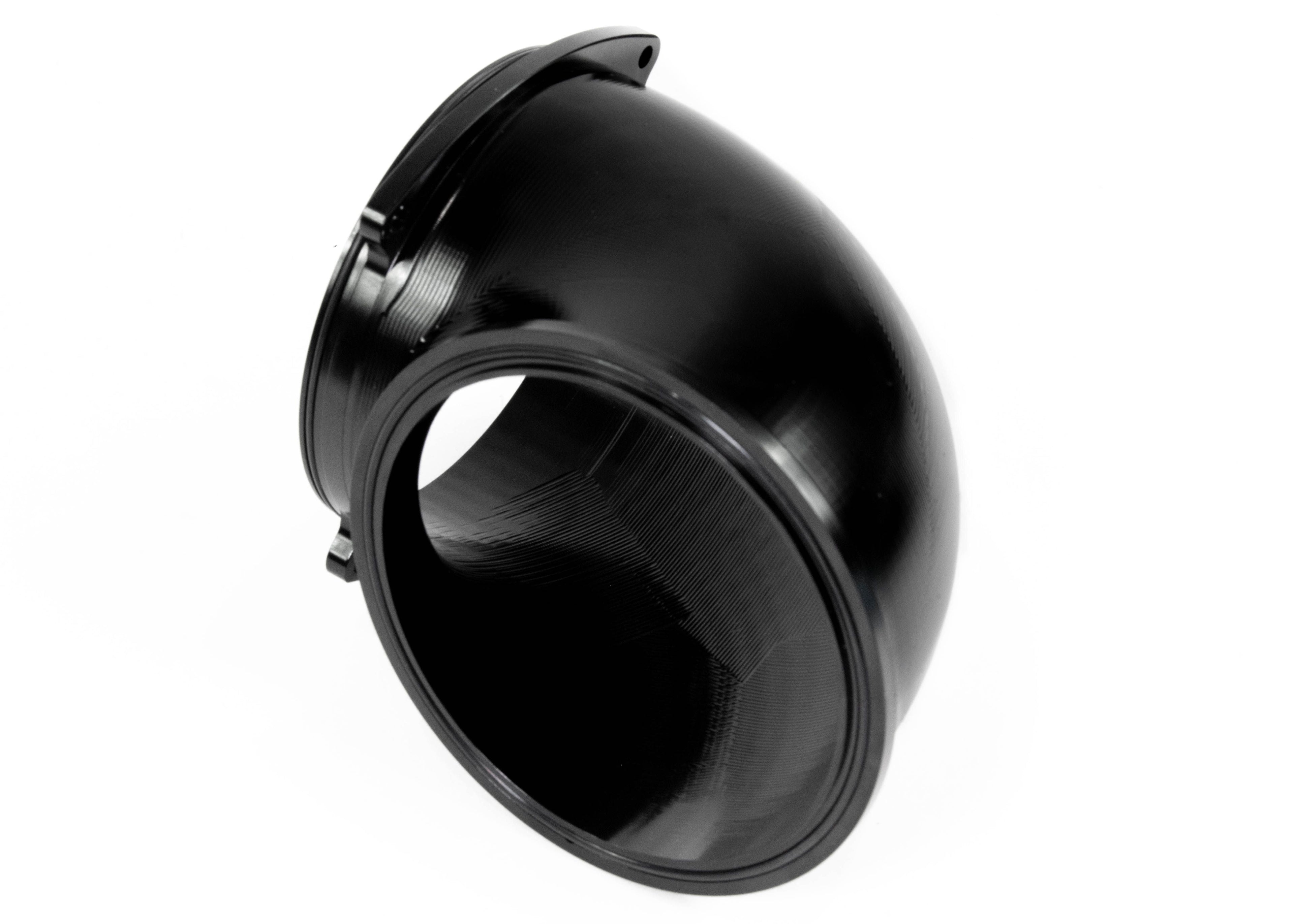Attachment Only: High Flow 90° Tight Radius 4" V-Band Attachment for ICON 102mm-Motion Raceworks-Motion Raceworks