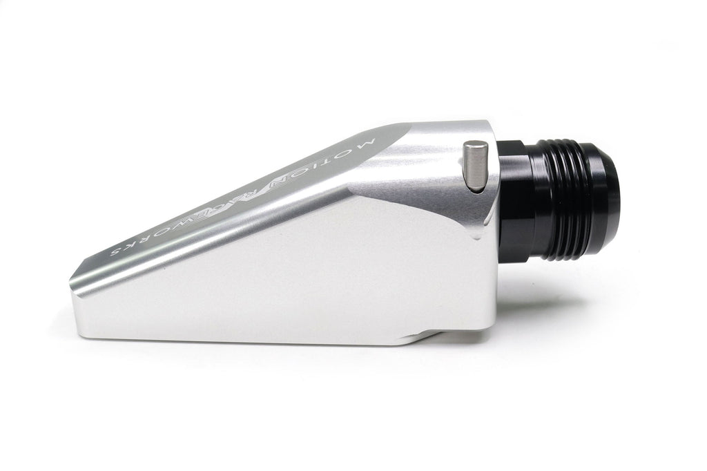 Billet Burn Down Breather Quick Release Fittings Clear Anodized (Pair) 32-130-Motion Raceworks-Motion Raceworks