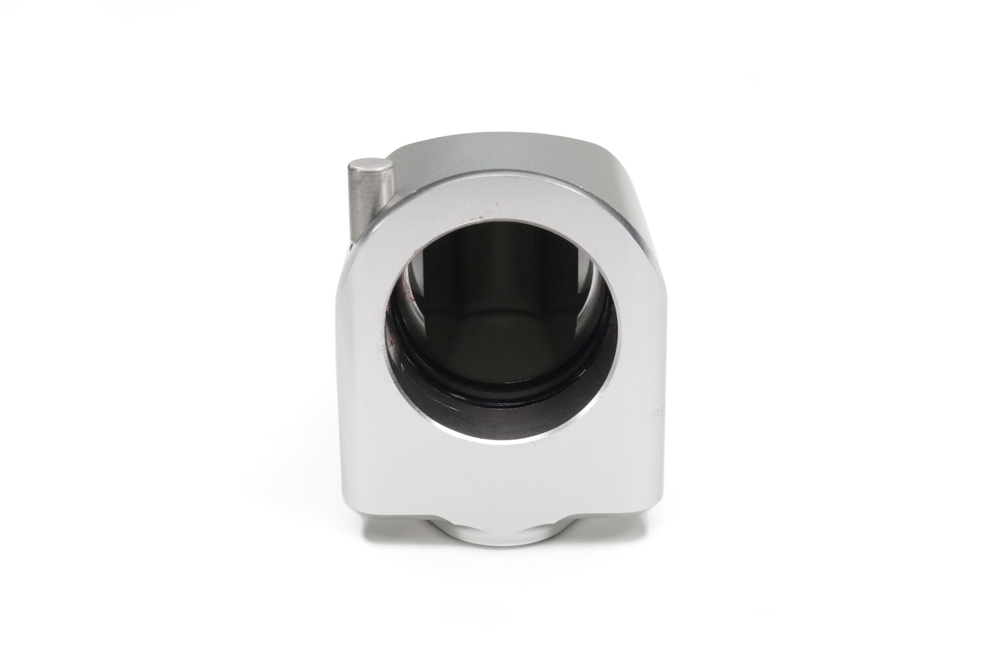 Billet Burn Down Breather Quick Release Fittings Clear Anodized (Pair) 32-130-Motion Raceworks-Motion Raceworks