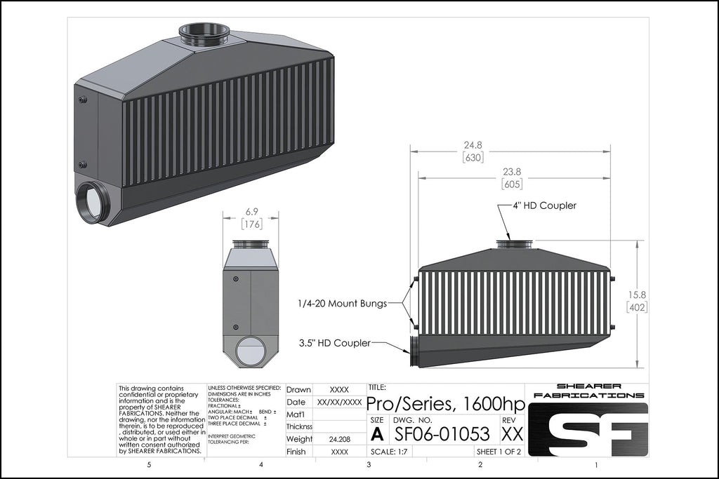 Pro/Series, 1600hp