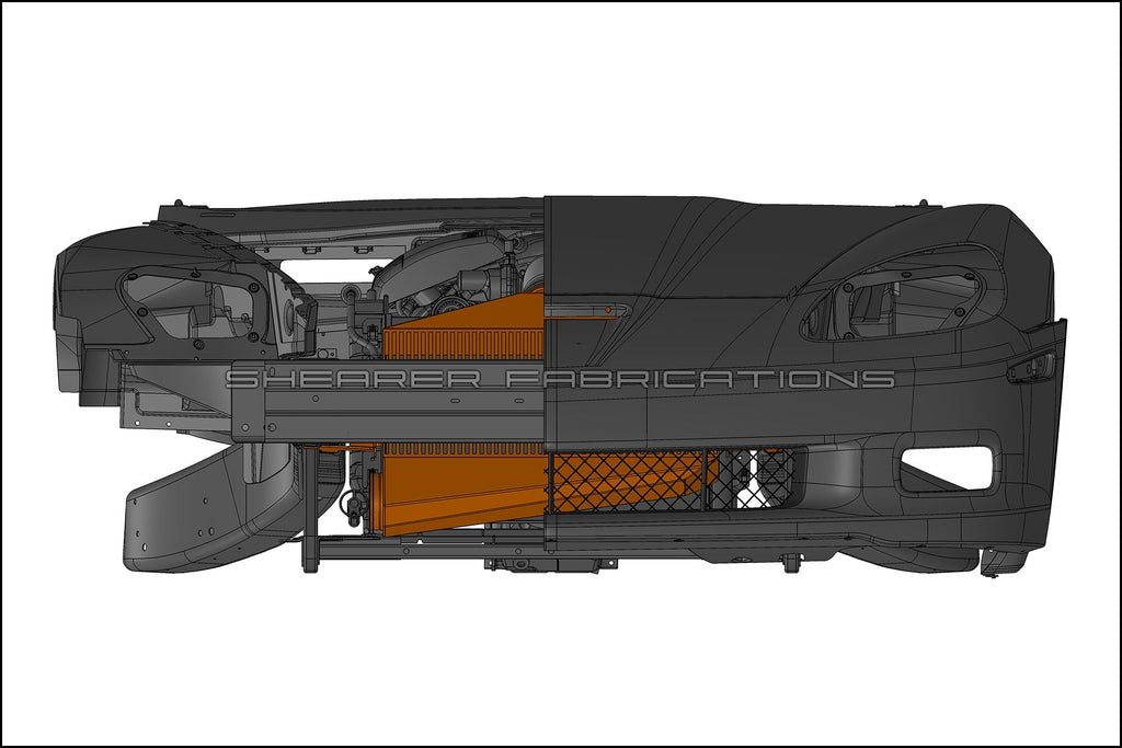 C6 Corvette Pro Series, Single Inlet/Outlet 1200hp