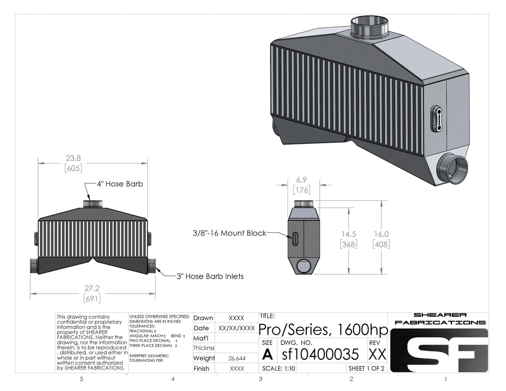 Pro/Series, TT, 1600hp