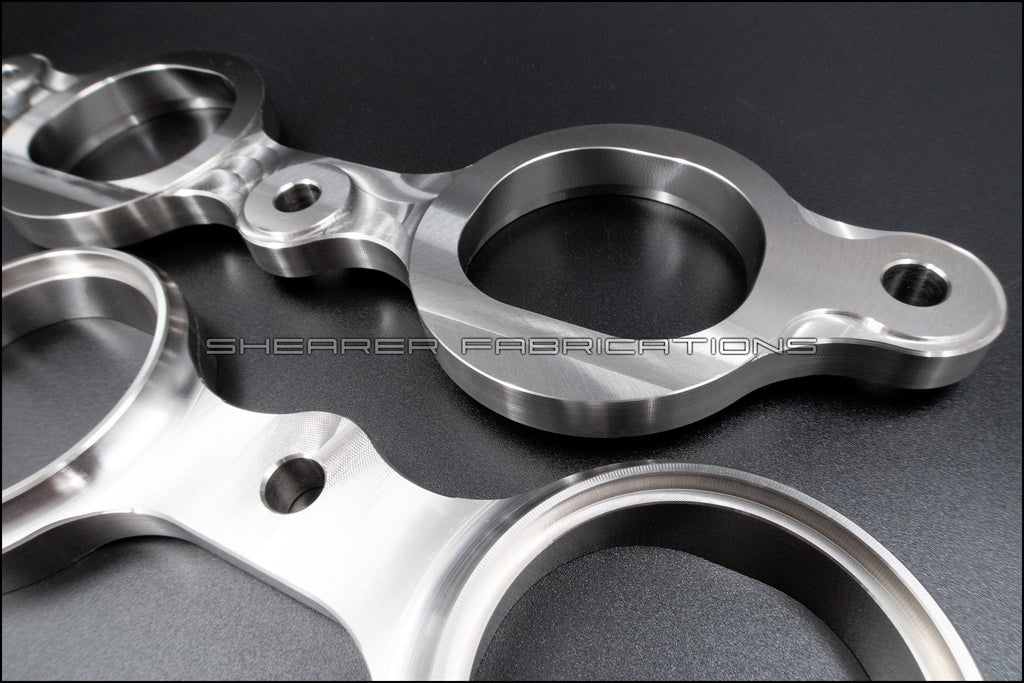 LV3 Exhaust Flange, CNC Port