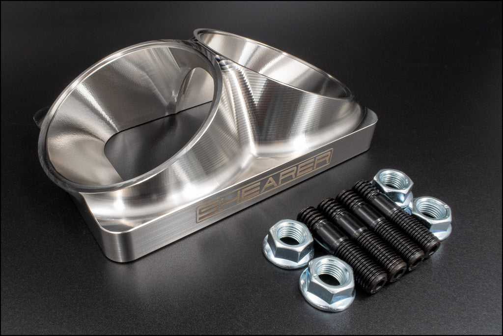 Canted Inlet T6 Open, Dual 3"
