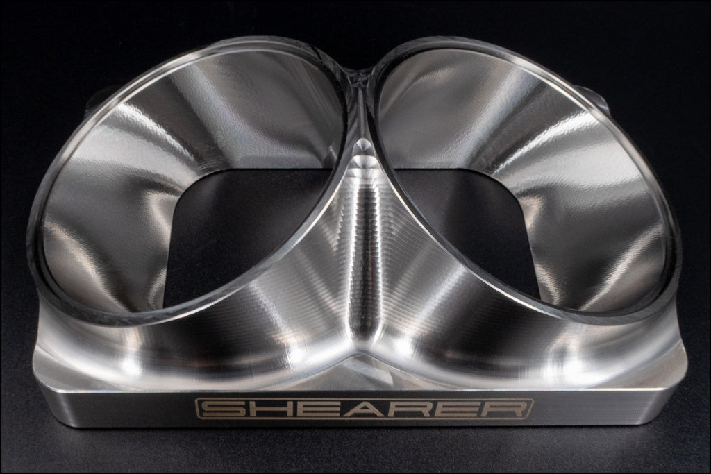 Canted Inlet T6 Open, Dual 3"