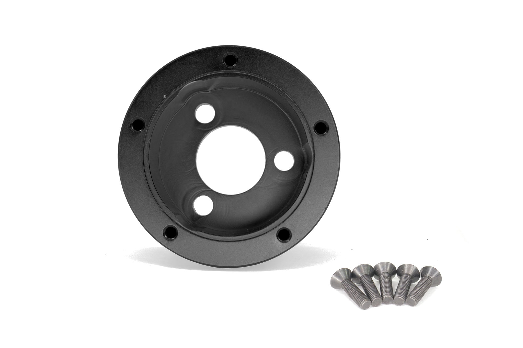 Motion 3 bolt to 5 bolt Billet Steering Wheel Adapter 15-00022-Motion Raceworks-Motion Raceworks