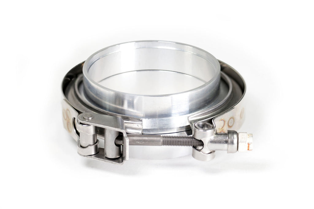 Motion Raceworks 2.5" Aluminum O-ring V-Band Set w/ Quick Release Clamp-Motion Raceworks-Motion Raceworks