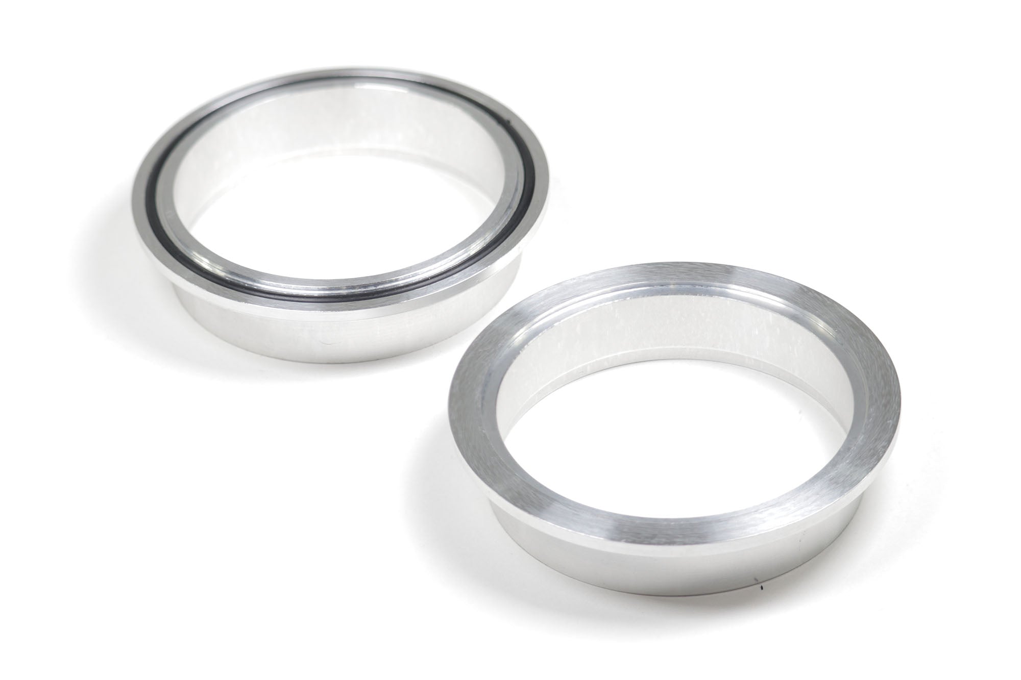 Motion Raceworks 3" Aluminum O-ring V-Band Set w/ Quick Release Clamp-Motion Raceworks-Motion Raceworks