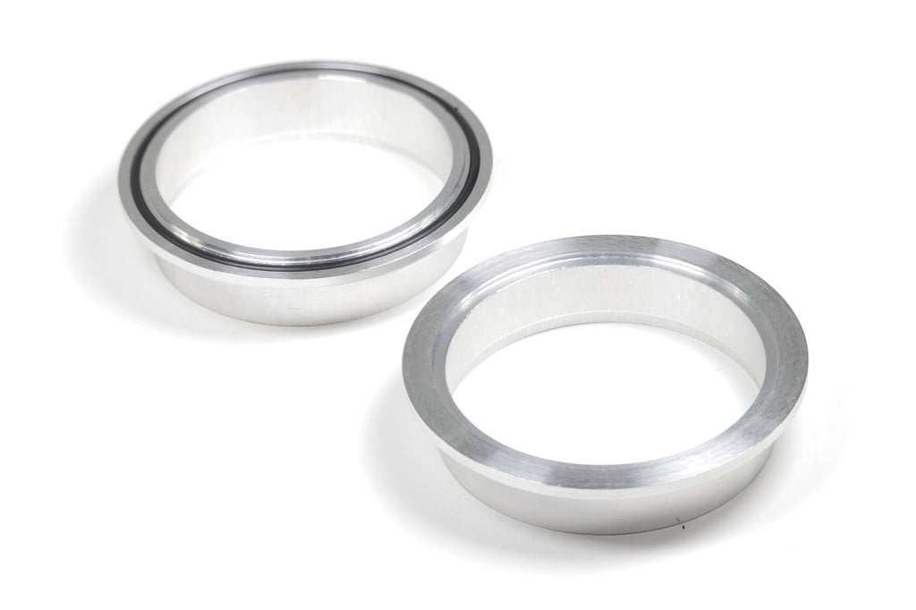 Motion Raceworks 2.5" Aluminum O-ring V-Band Set w/ Quick Release Clamp-Motion Raceworks-Motion Raceworks