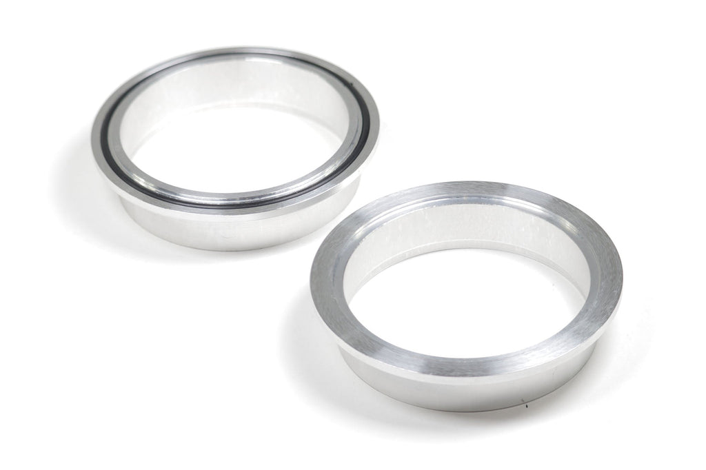 Motion Raceworks 4" Aluminum O-ring V-Band Set w/ Quick Release Clamp-Motion Raceworks-Motion Raceworks
