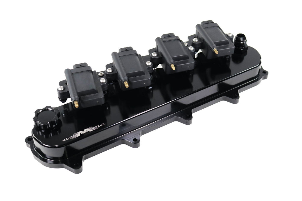 Motion Billet Gen V LT Valve Covers (Black Anodized Finish) 11-120BLK-Motion Raceworks-Motion Raceworks