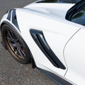 CORVETTE 14-19 ZR1 CONVERSION FRONT FENDER VENTS FOR GRAND SPORT, Z06