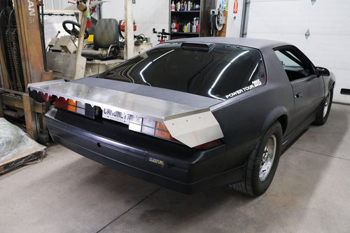 1982-92 Chevy Camaro Aluminum 15" Strutless Drag Wing 31-170-Motion Raceworks-Motion Raceworks